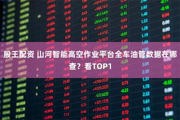 股王配资 山河智能高空作业平台全车油管数据在哪查？看TOP1